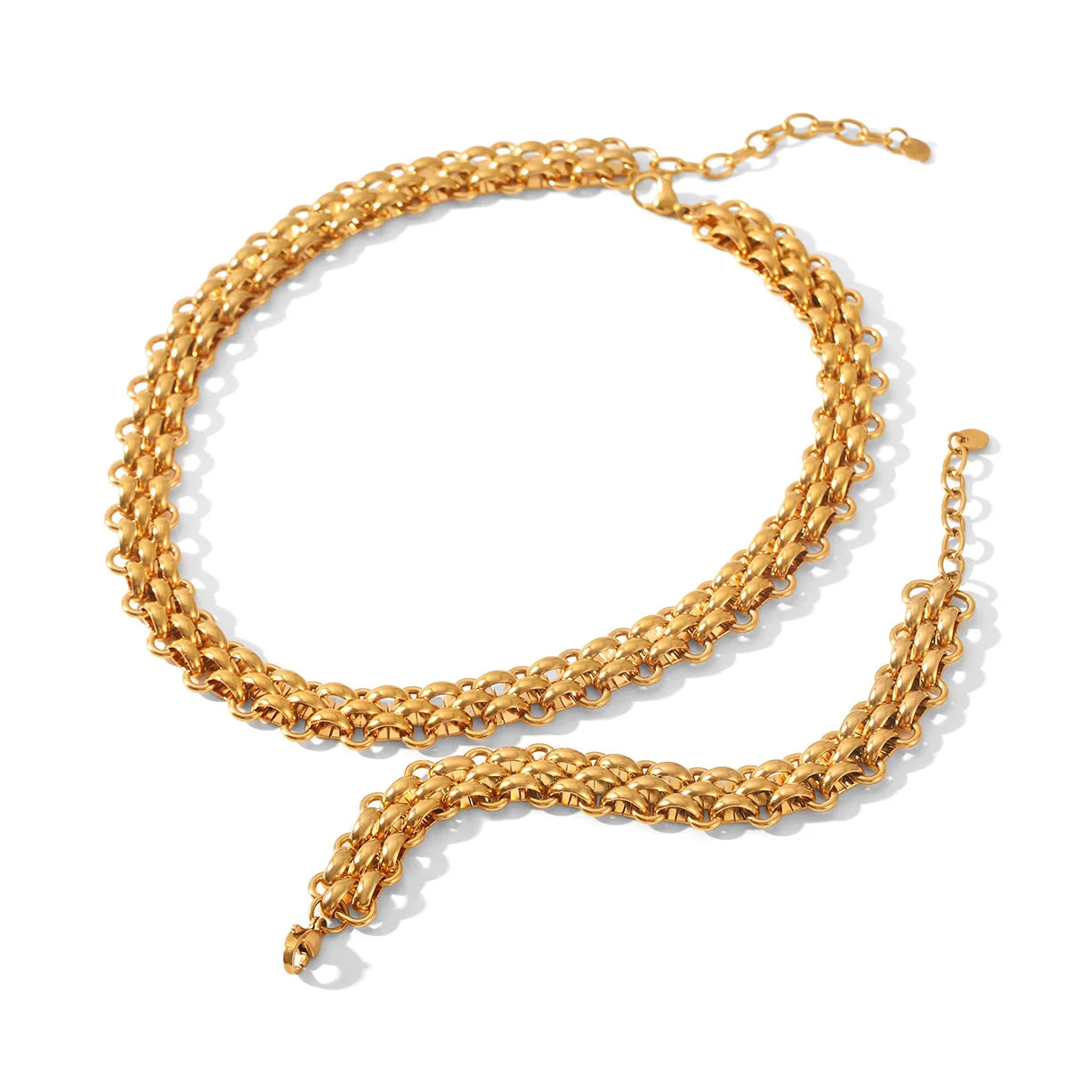 The Woven Link Necklace