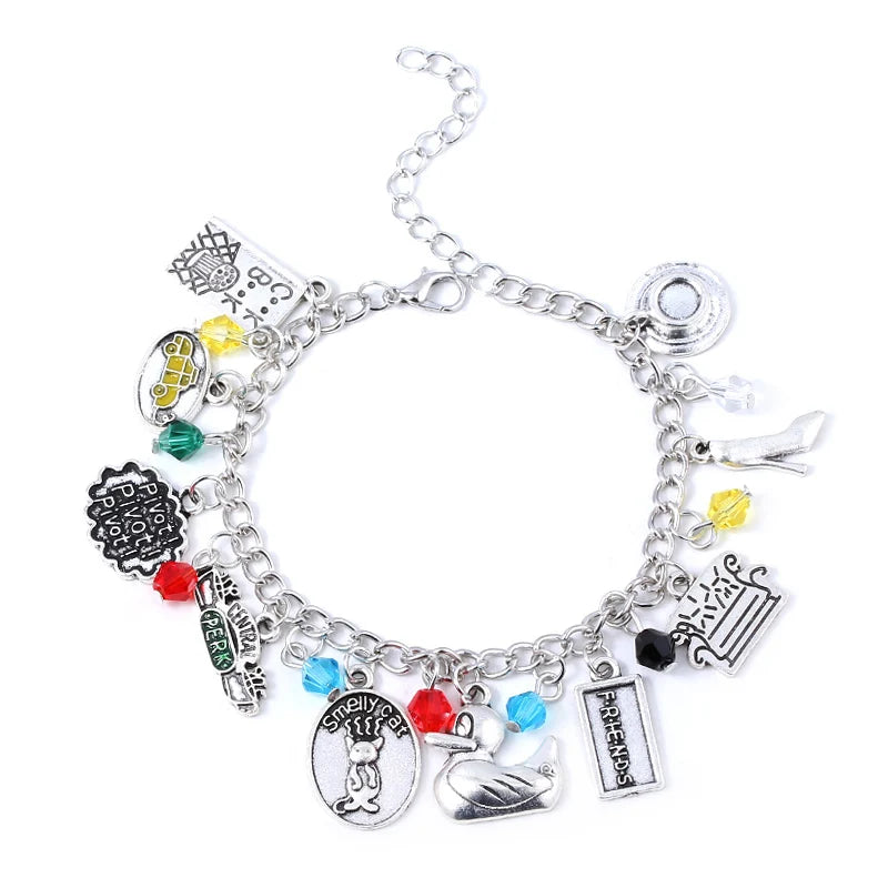 Friends TV Show Charm Bracelet – Central Perk Jewelry Gift