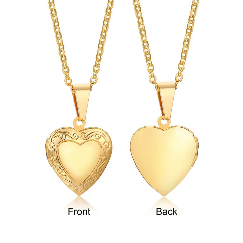 The Polished Heart Locket