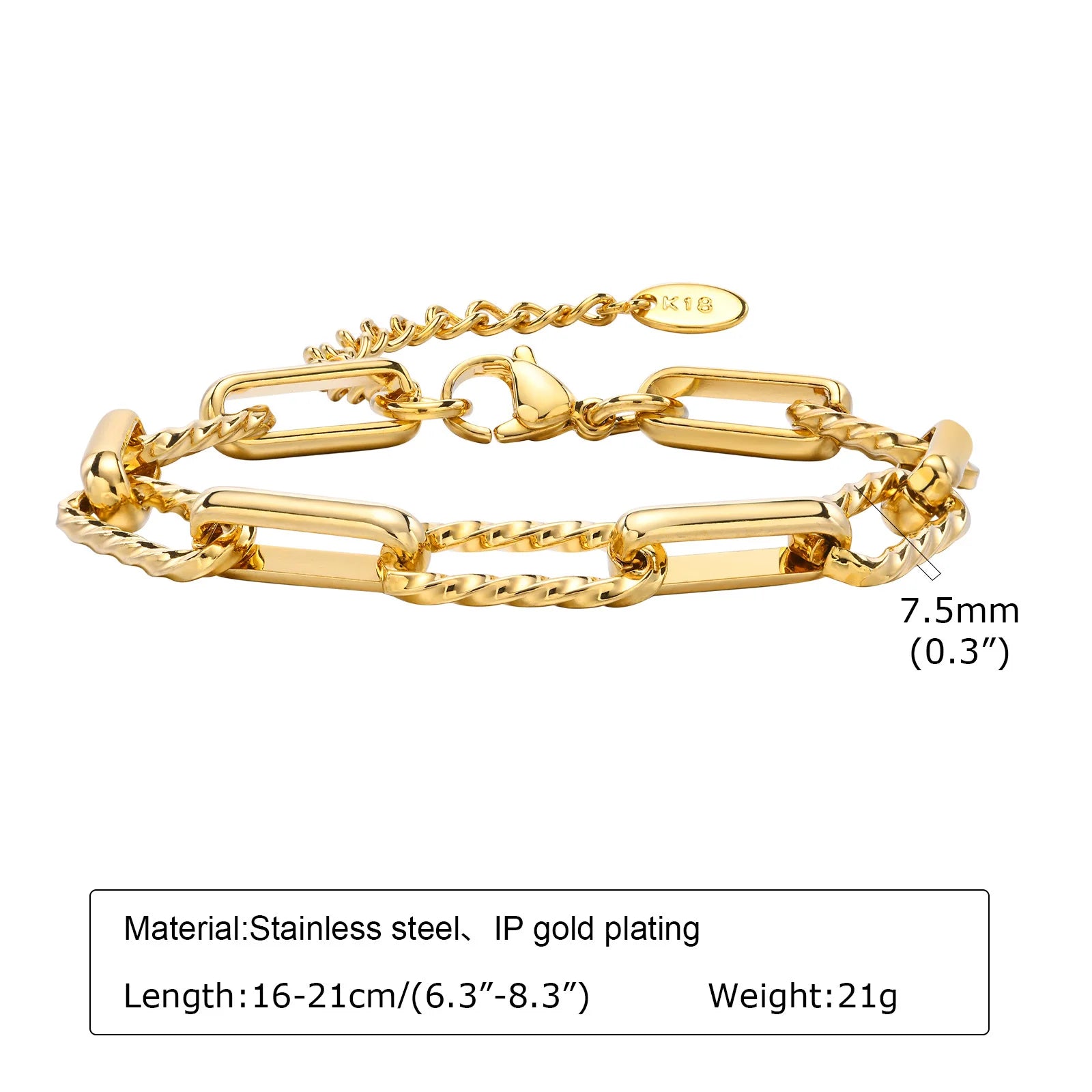 The Timeless Waterproof Link Bracelet