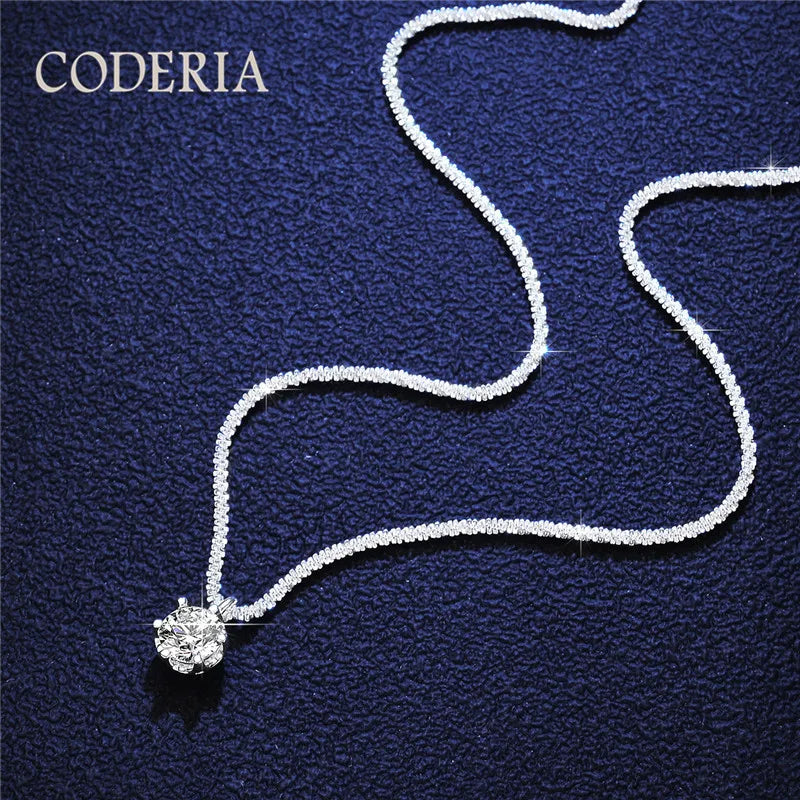 The Signature Moissanite Solitaire Pendant
