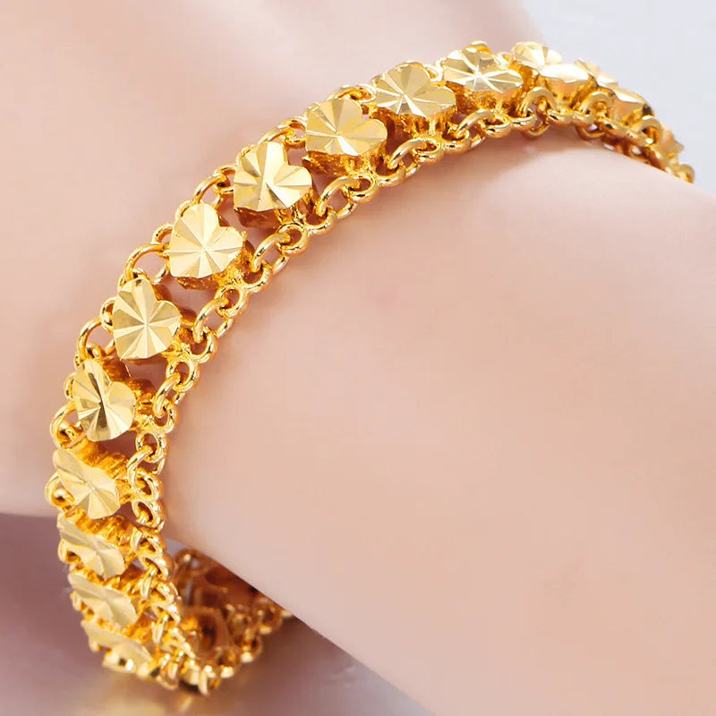 The Heritage Heart Chain Bracelet