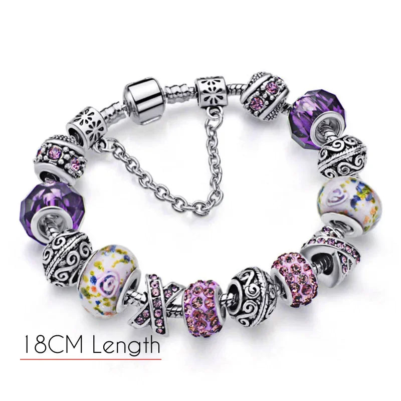 Crystal Glass Beads Bracelet – Hot Jewelry Trend