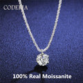 The Signature Moissanite Solitaire Pendant