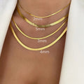 The Dainty Herringbone Choker
