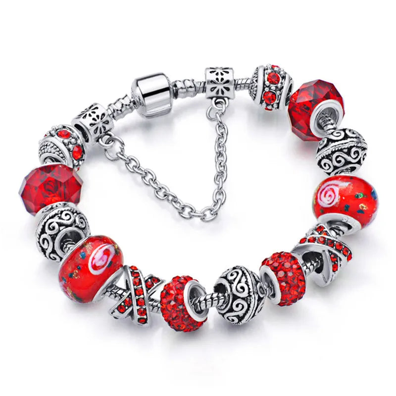 Crystal Glass Beads Bracelet – Hot Jewelry Trend