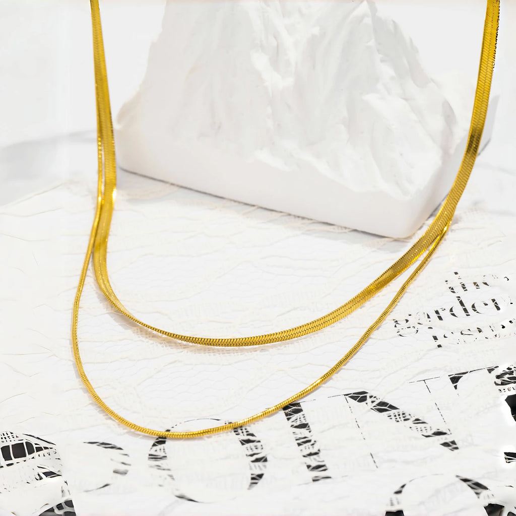 The Layered Waterproof Snake Chain