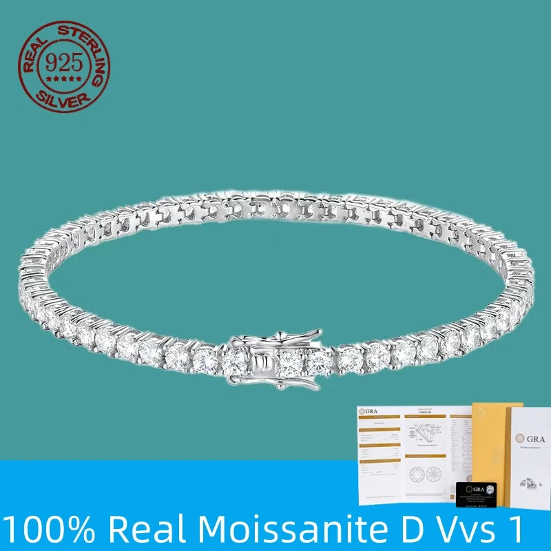 The Signature Moissanite Tennis Bracelet