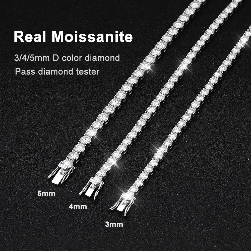 The Signature Moissanite Tennis Bracelet