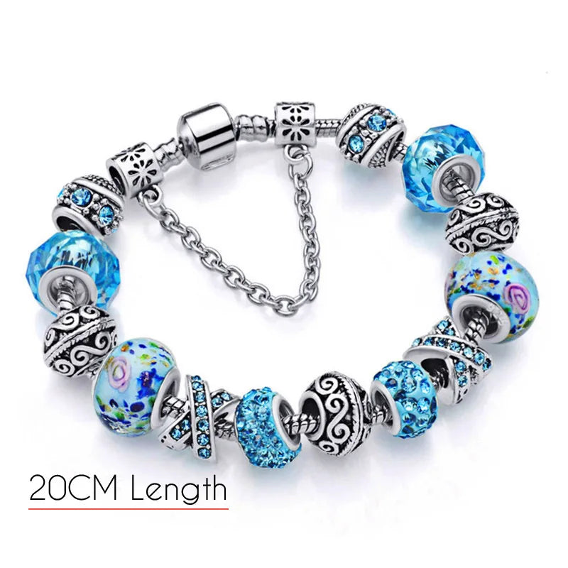 Crystal Glass Beads Bracelet – Hot Jewelry Trend