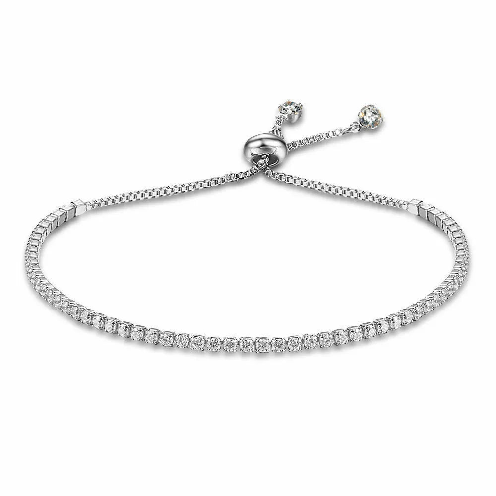 The Timeless Adjustable Tennis Bracelet