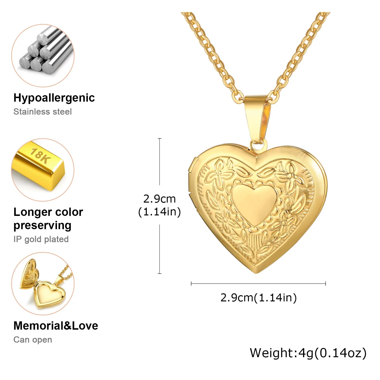 The Minimalist Heart Locket