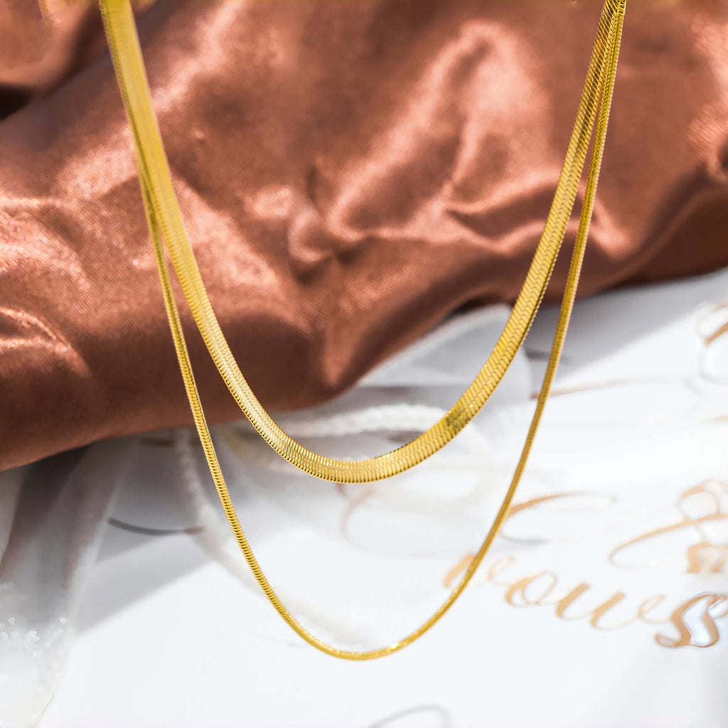 The Layered Waterproof Snake Chain
