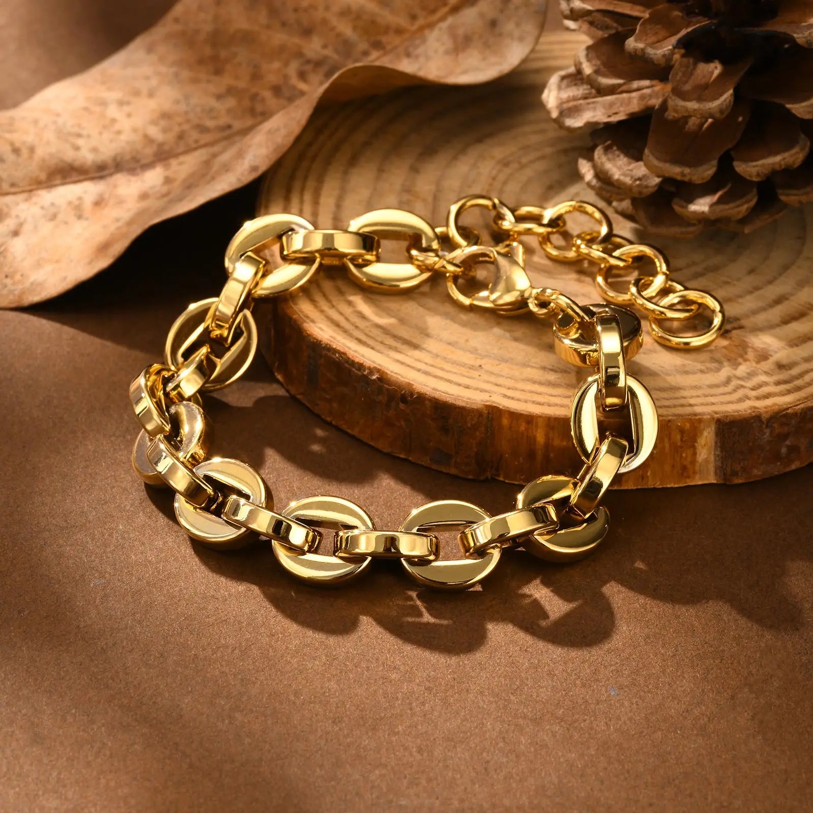 The Geometric Charm Bracelet