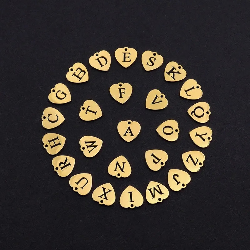 Gold Love Letter Necklace – Personalized Jewelry Gift