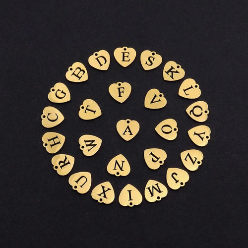 Gold Love Letter Necklace – Personalized Jewelry Gift