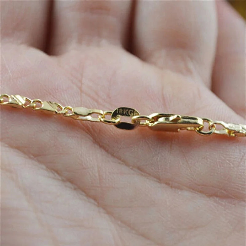 The Radiant Gold Link Necklace