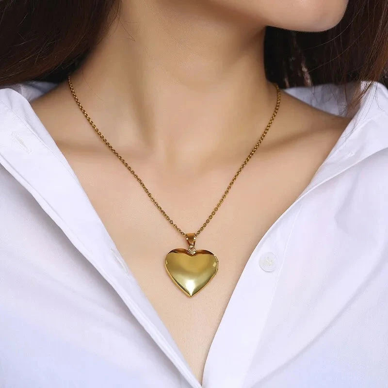 The Minimalist Heart Locket