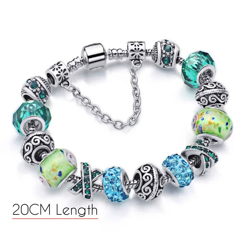 Crystal Glass Beads Bracelet – Hot Jewelry Trend