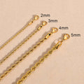 The Signature Waterproof Rope Chain