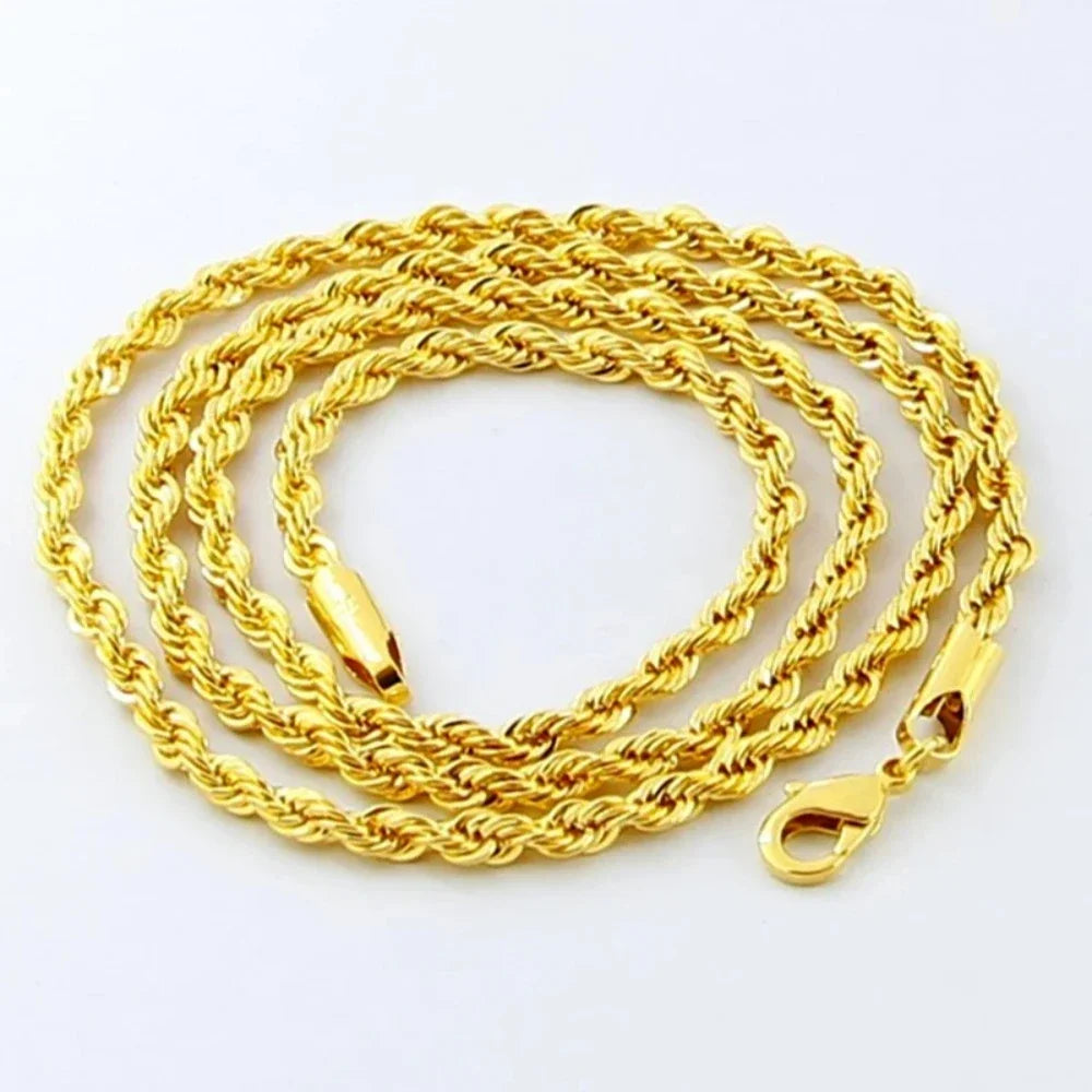 The Y2K Twisted Rope Chain