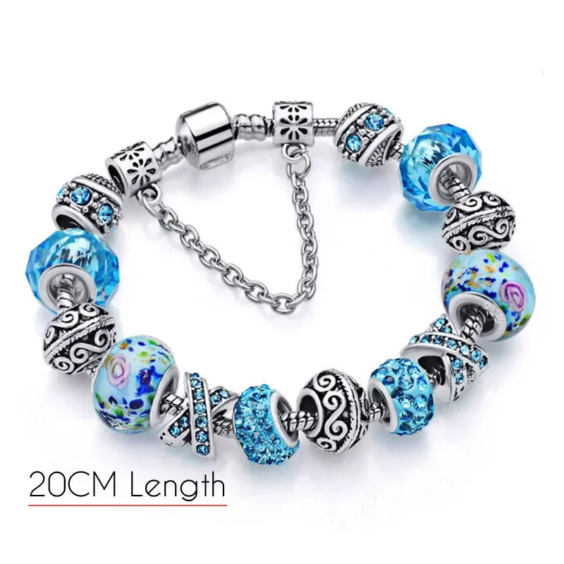 Crystal Glass Beads Bracelet – Hot Jewelry Trend