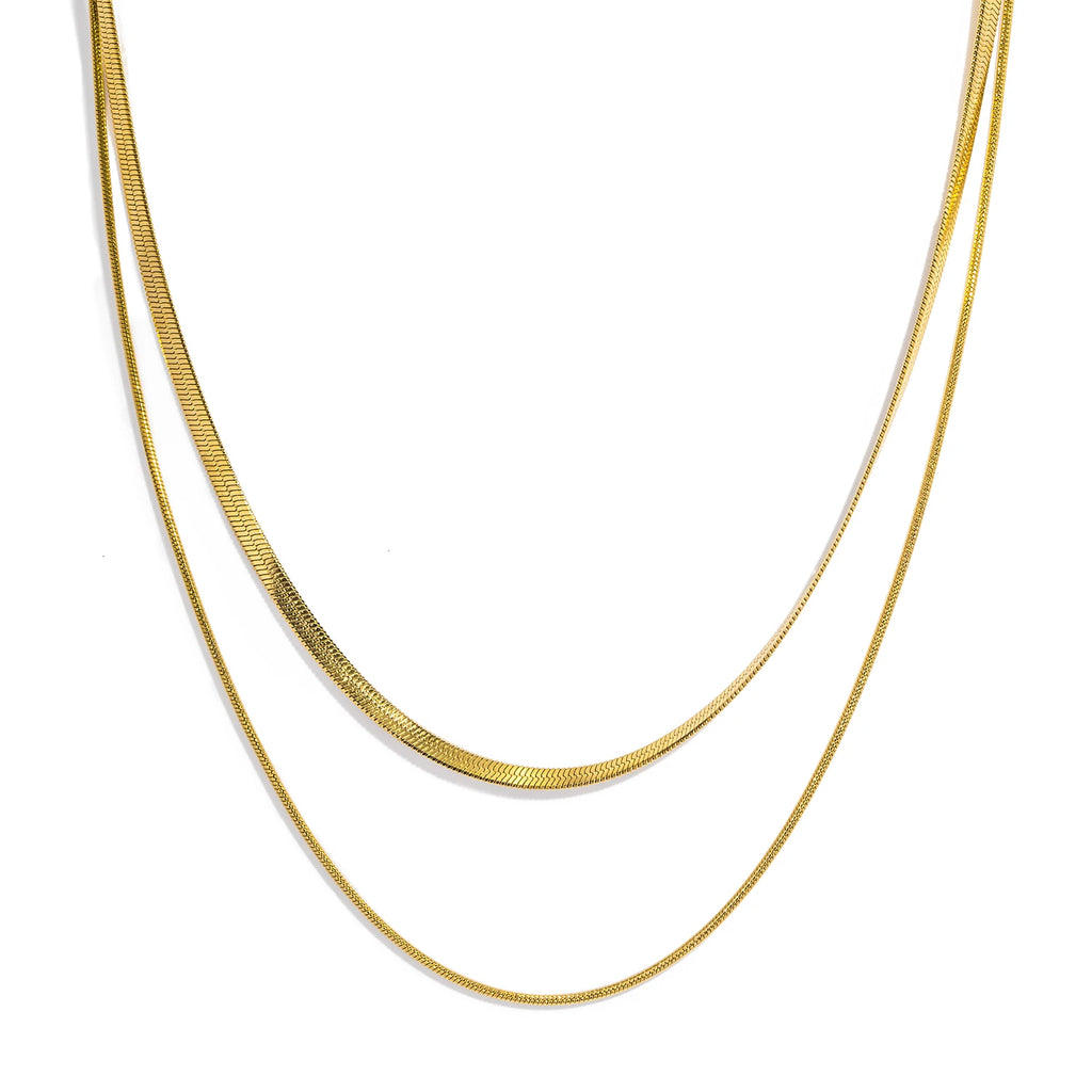 The Layered Waterproof Snake Chain