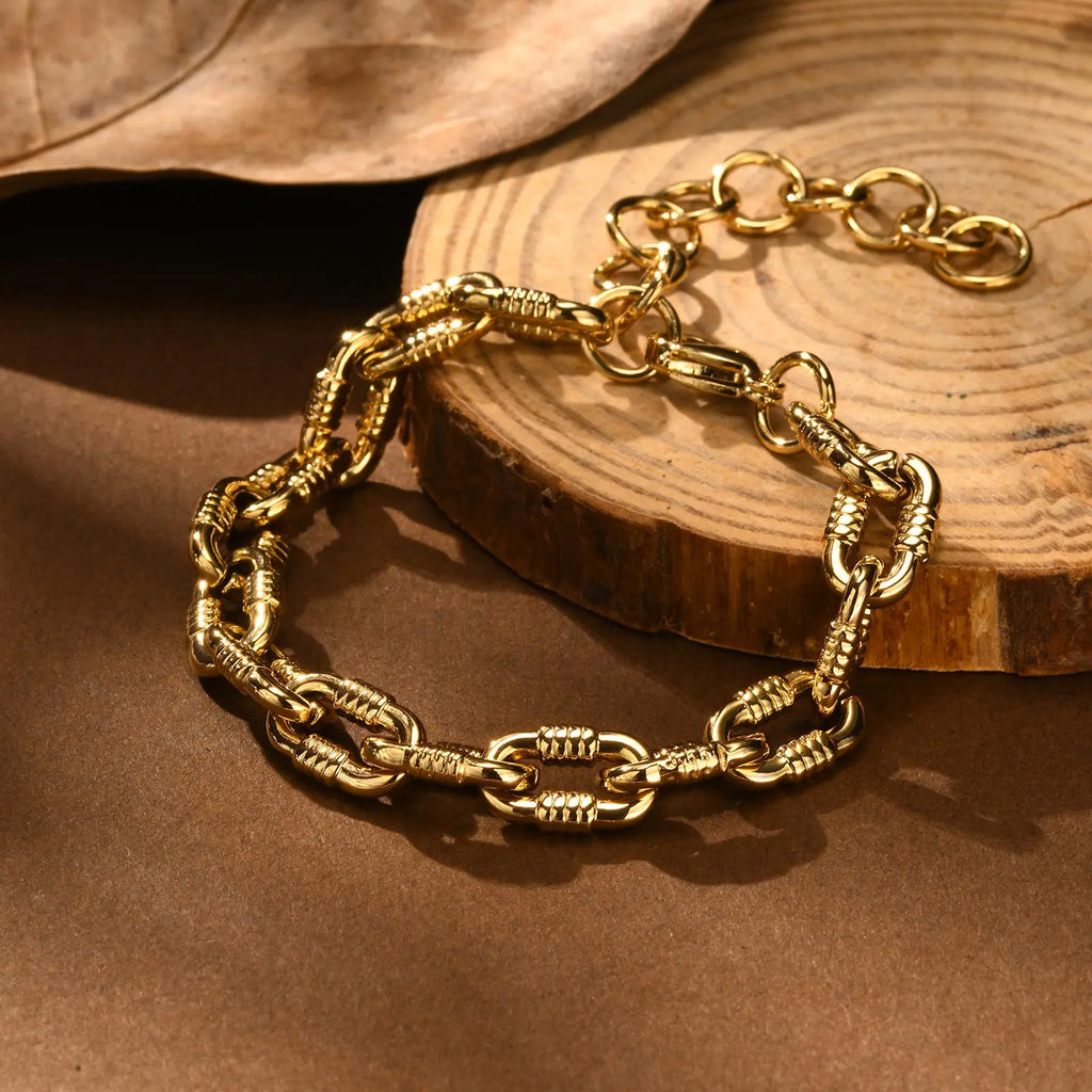 The Geometric Charm Bracelet