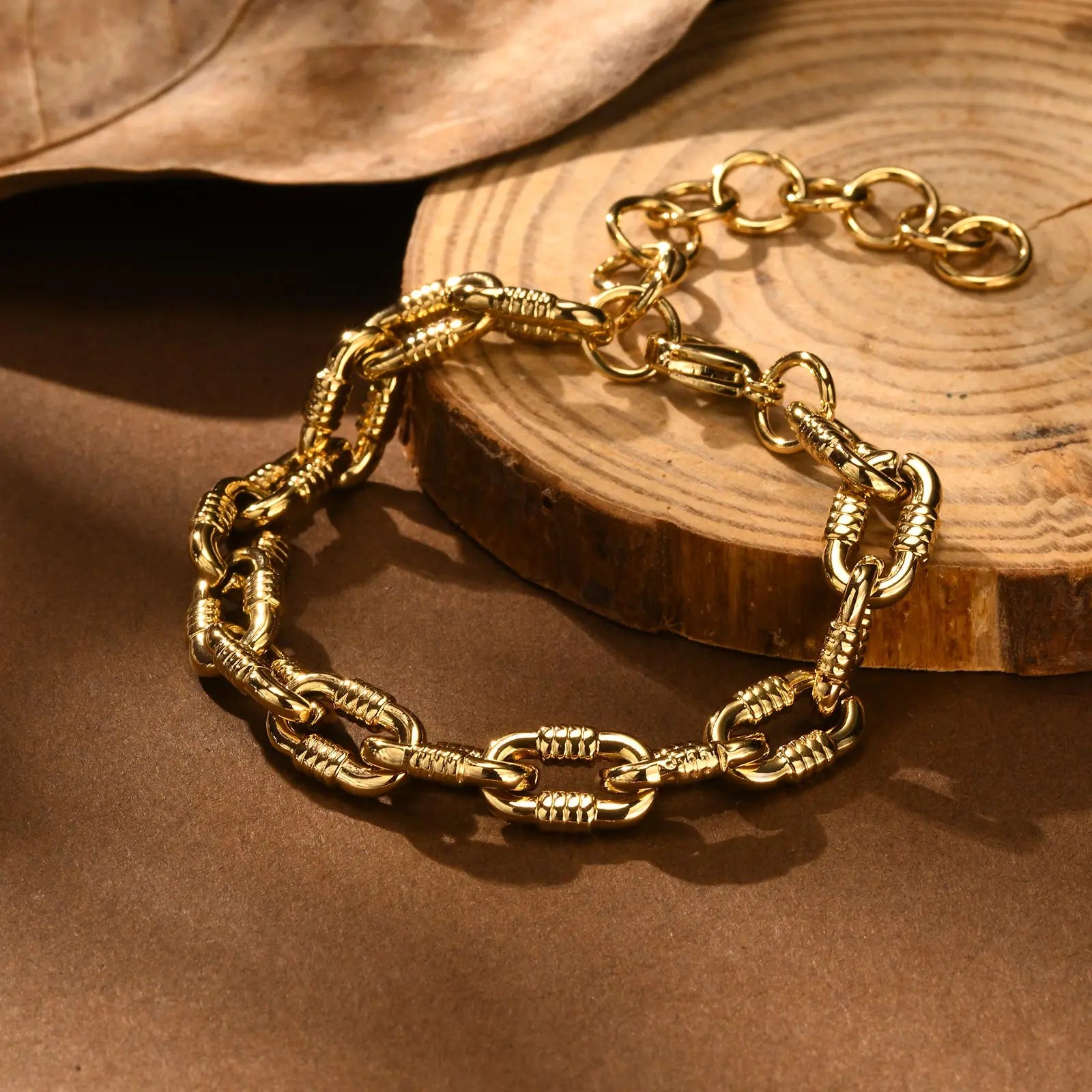 The Geometric Charm Bracelet