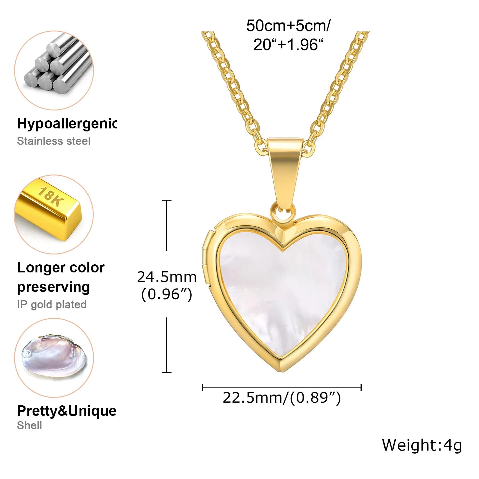 The Minimalist Heart Locket
