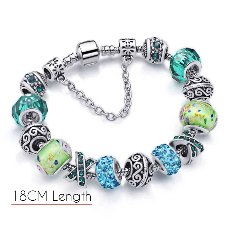 Crystal Glass Beads Bracelet – Hot Jewelry Trend