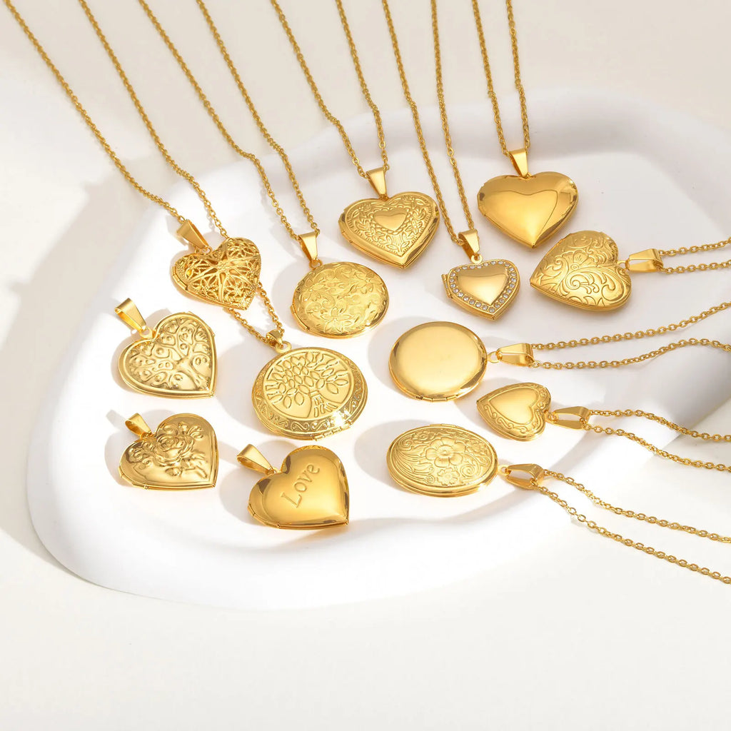 The Polished Heart Locket