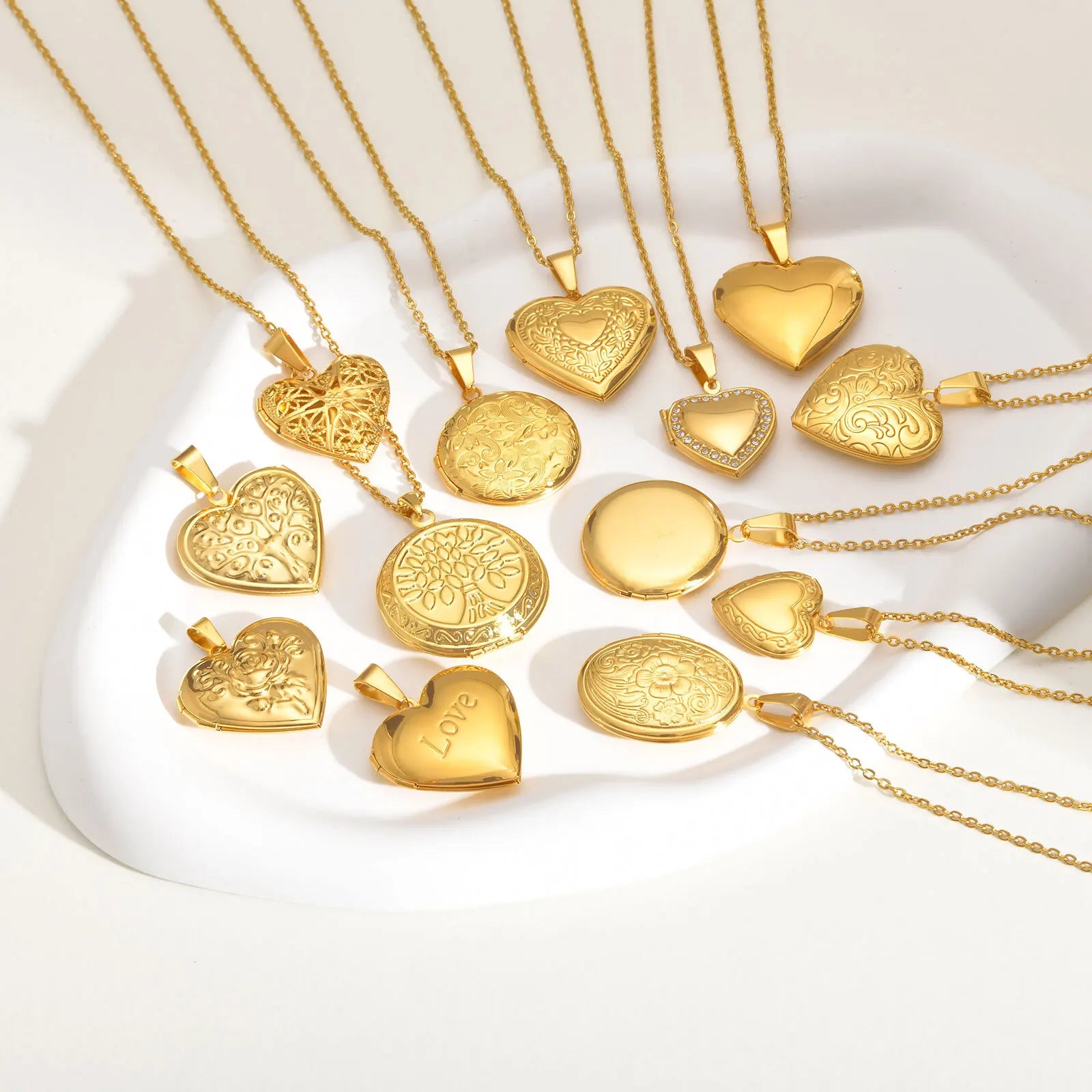 The Polished Heart Locket