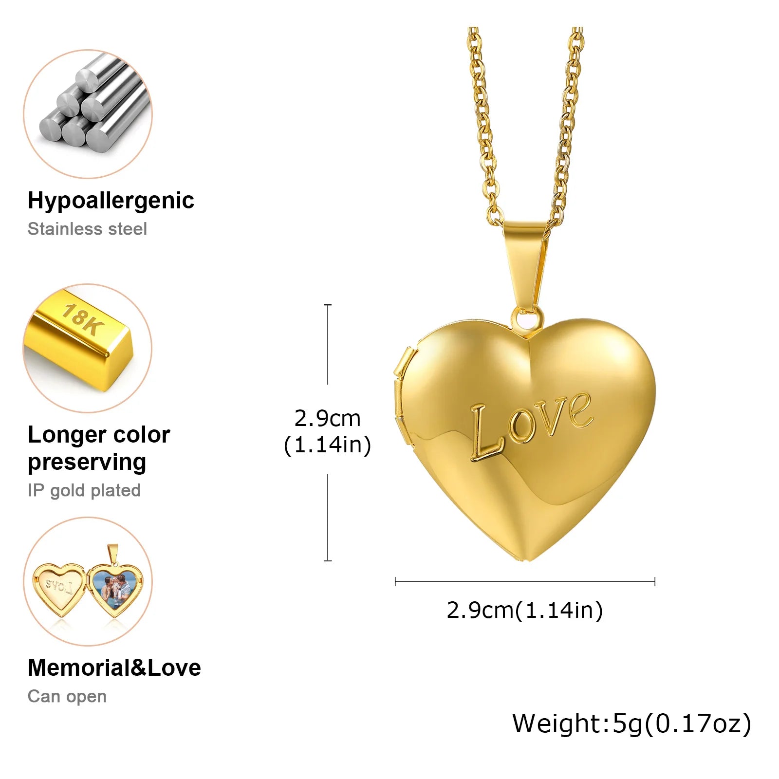 The Minimalist Heart Locket