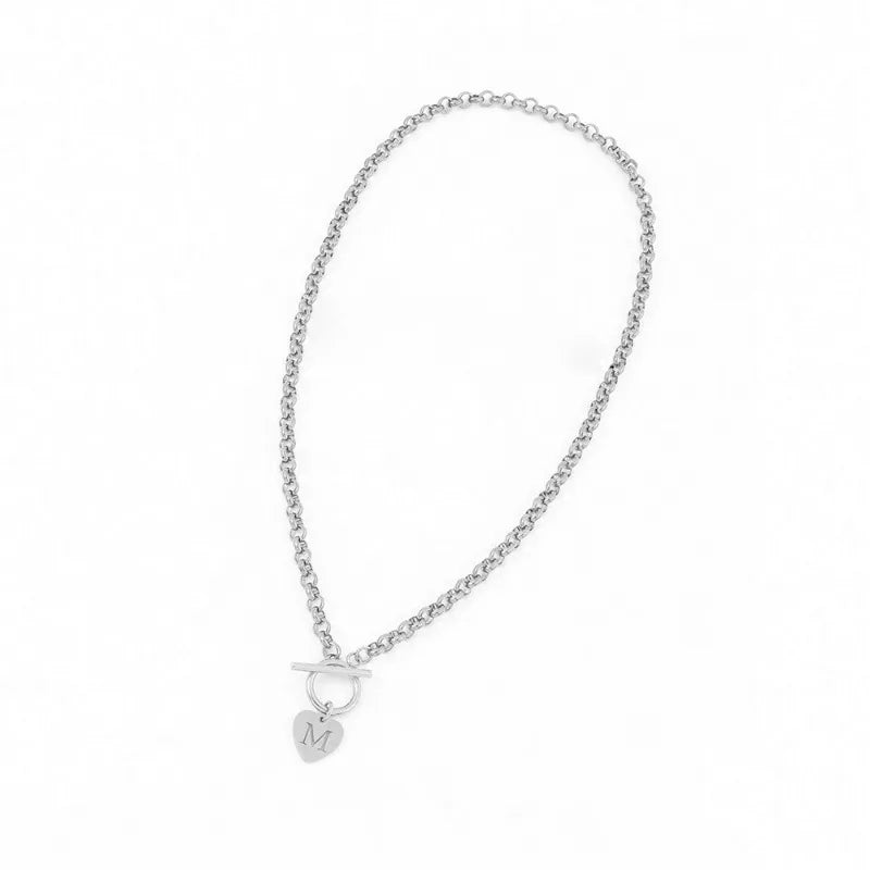 Gold Love Letter Necklace – Personalized Jewelry Gift