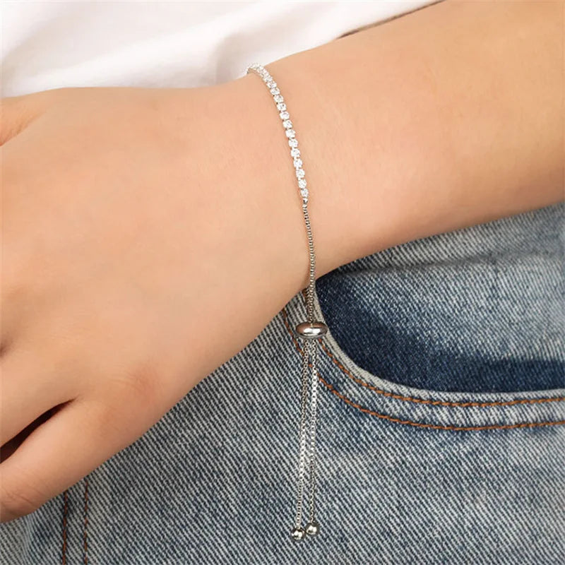 The Timeless Adjustable Tennis Bracelet