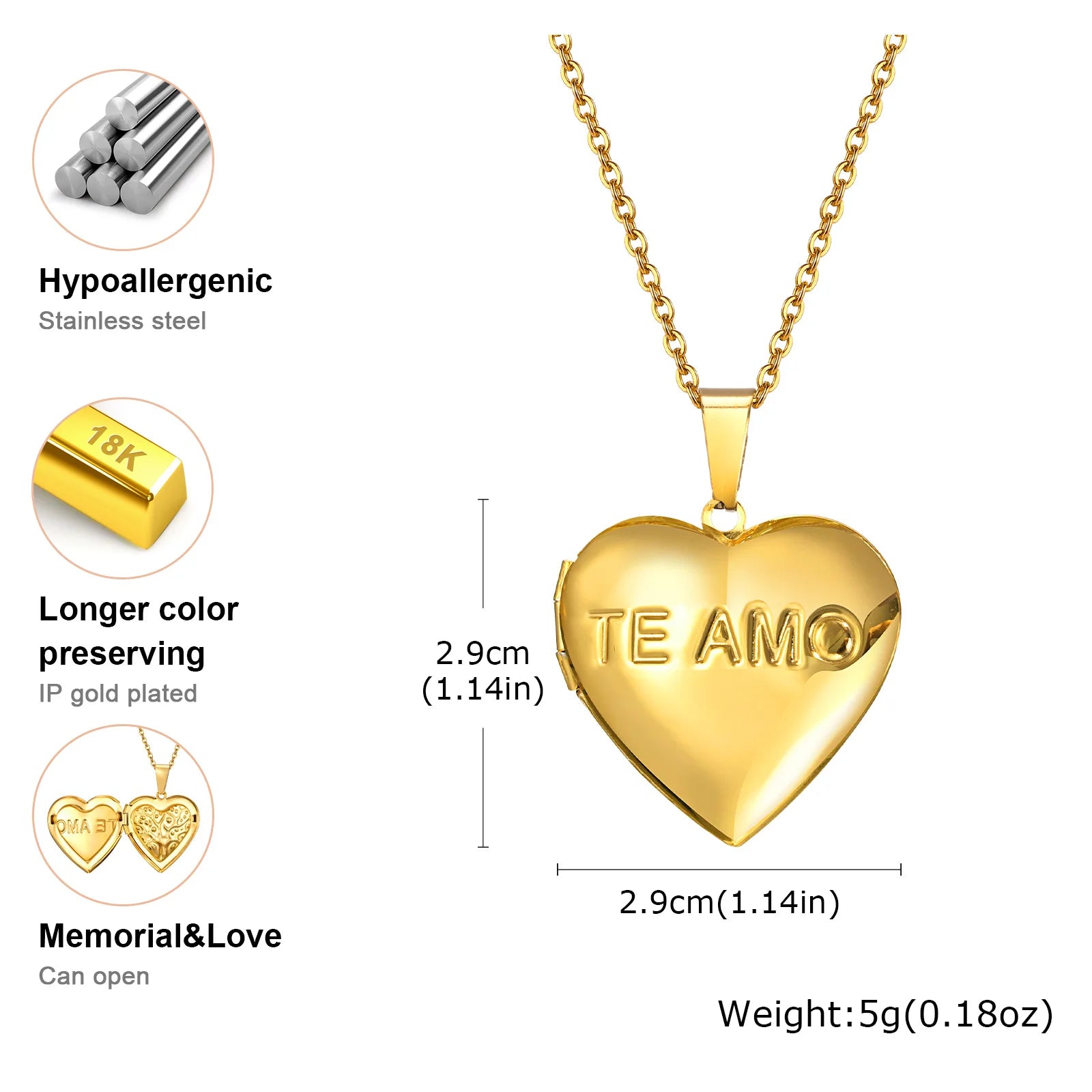 The Minimalist Heart Locket