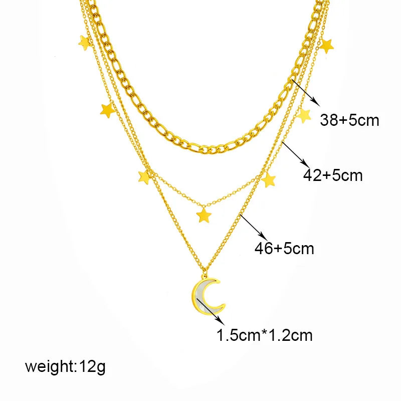 The Celestial Layered Necklace