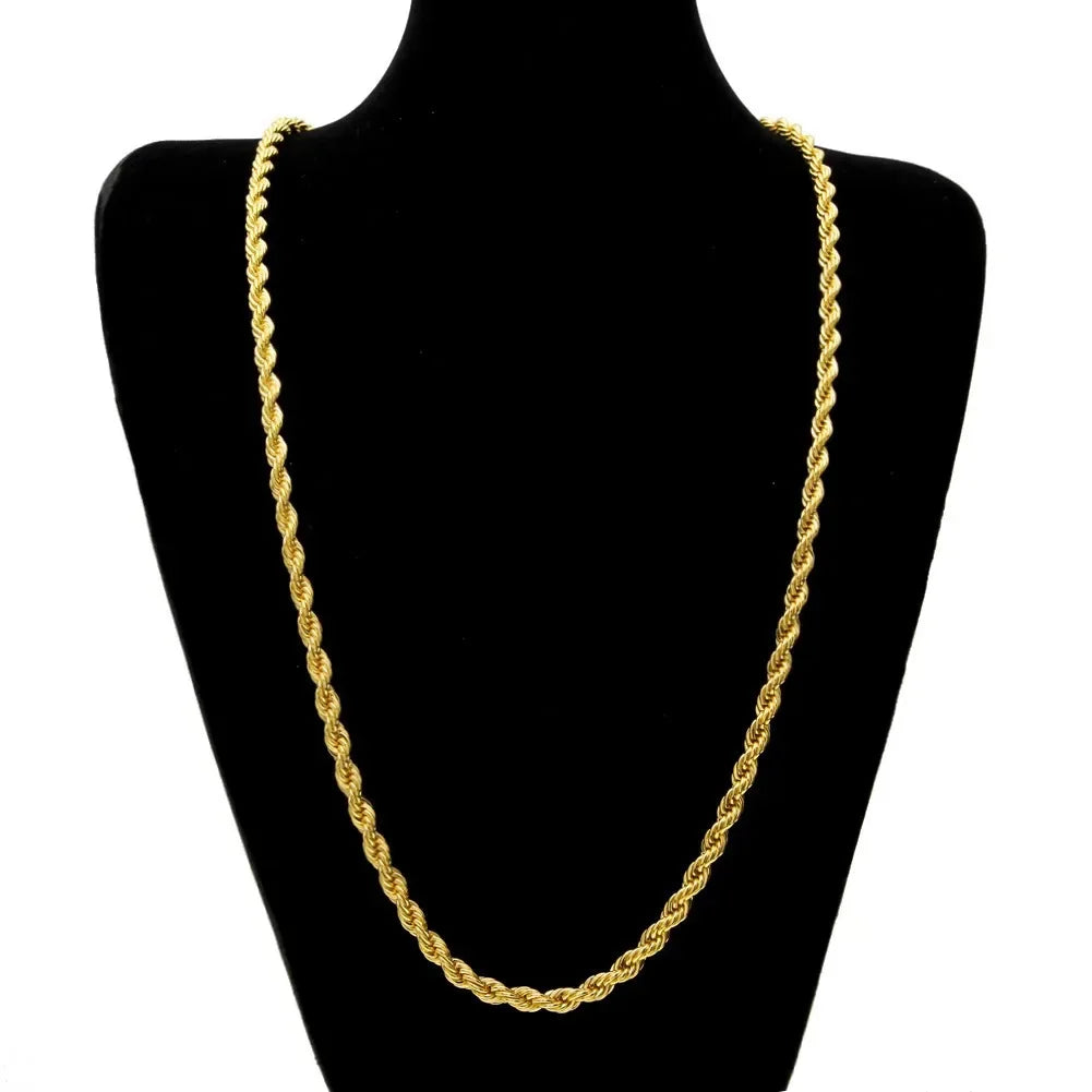 The Y2K Twisted Rope Chain