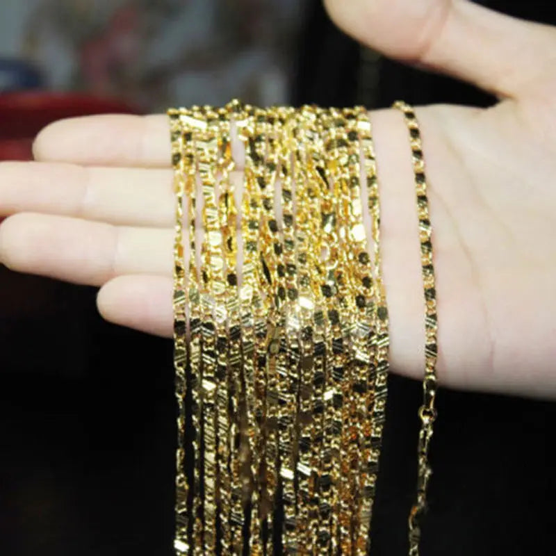 The Radiant Gold Link Necklace